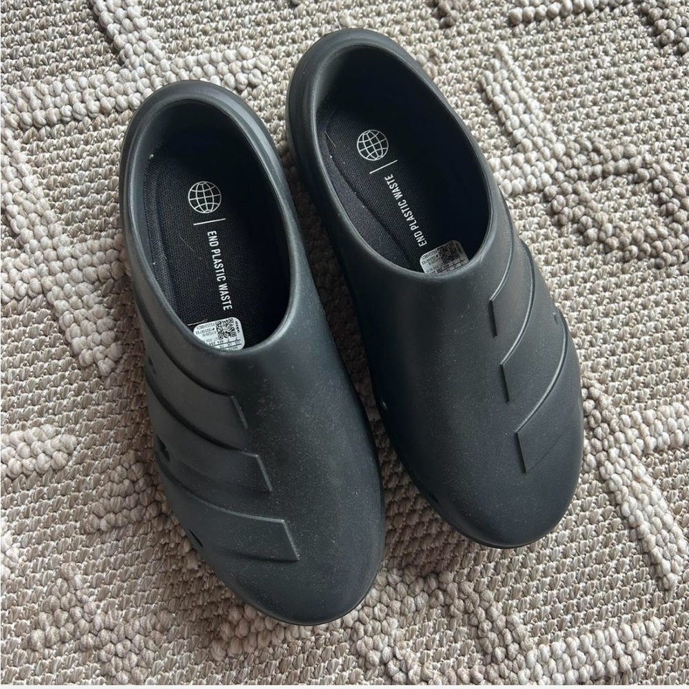 adidas Black Men's Slip-On Loafers